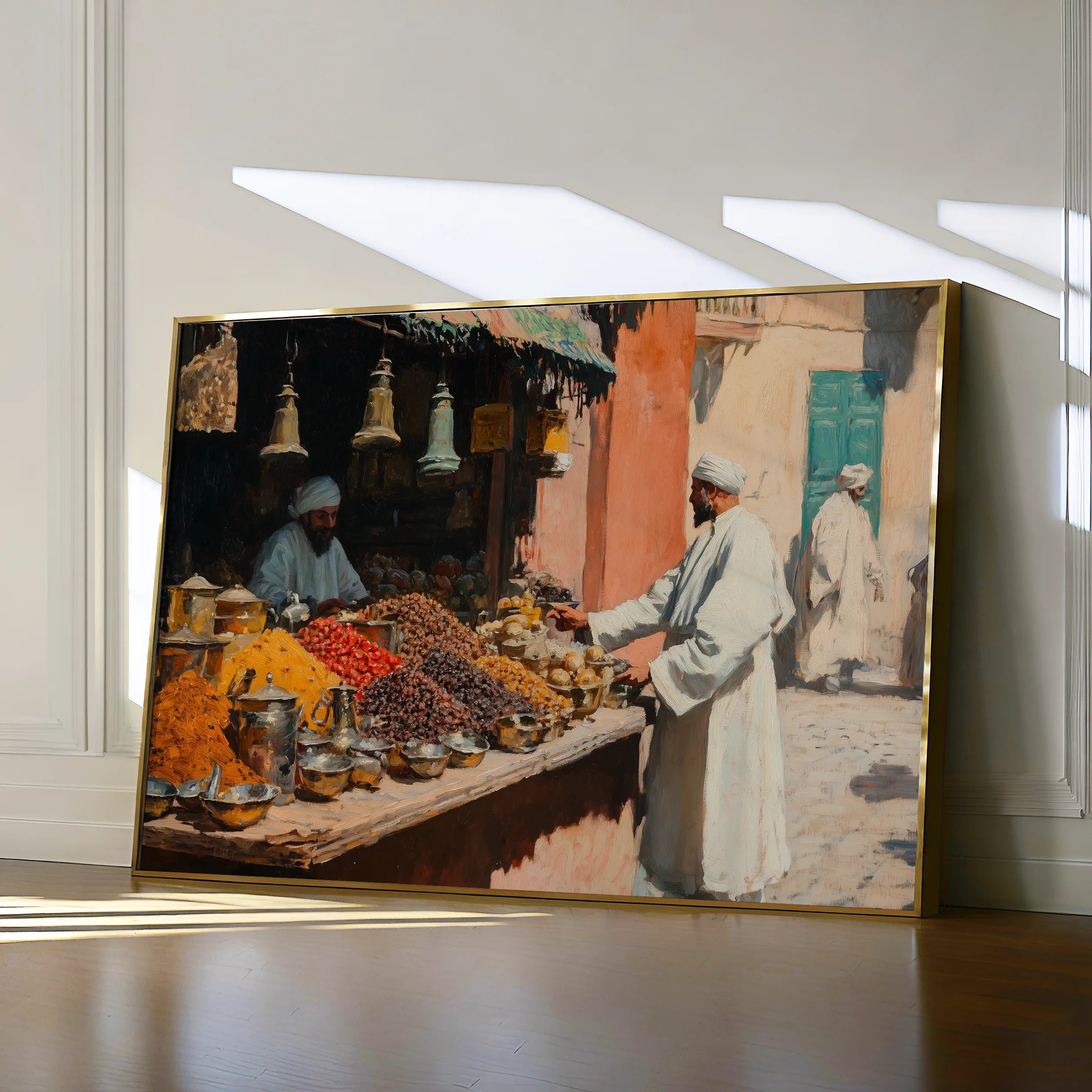 Orientalist 016 Canvas Art 60 x 40 cm / Black