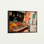 Orientalist 016 Canvas Art 60 x 40 cm / Black