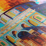 Palestine 016 Canvas Art 60 x 40 cm / Black