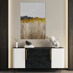 Abstract 017 Canvas Art 60 x 40 cm / Black
