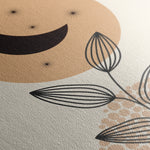 Boho 017 Canvas Art 60 x 40 cm / Black