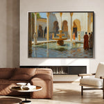Orientalist 017 Canvas Art 60 x 40 cm / Black