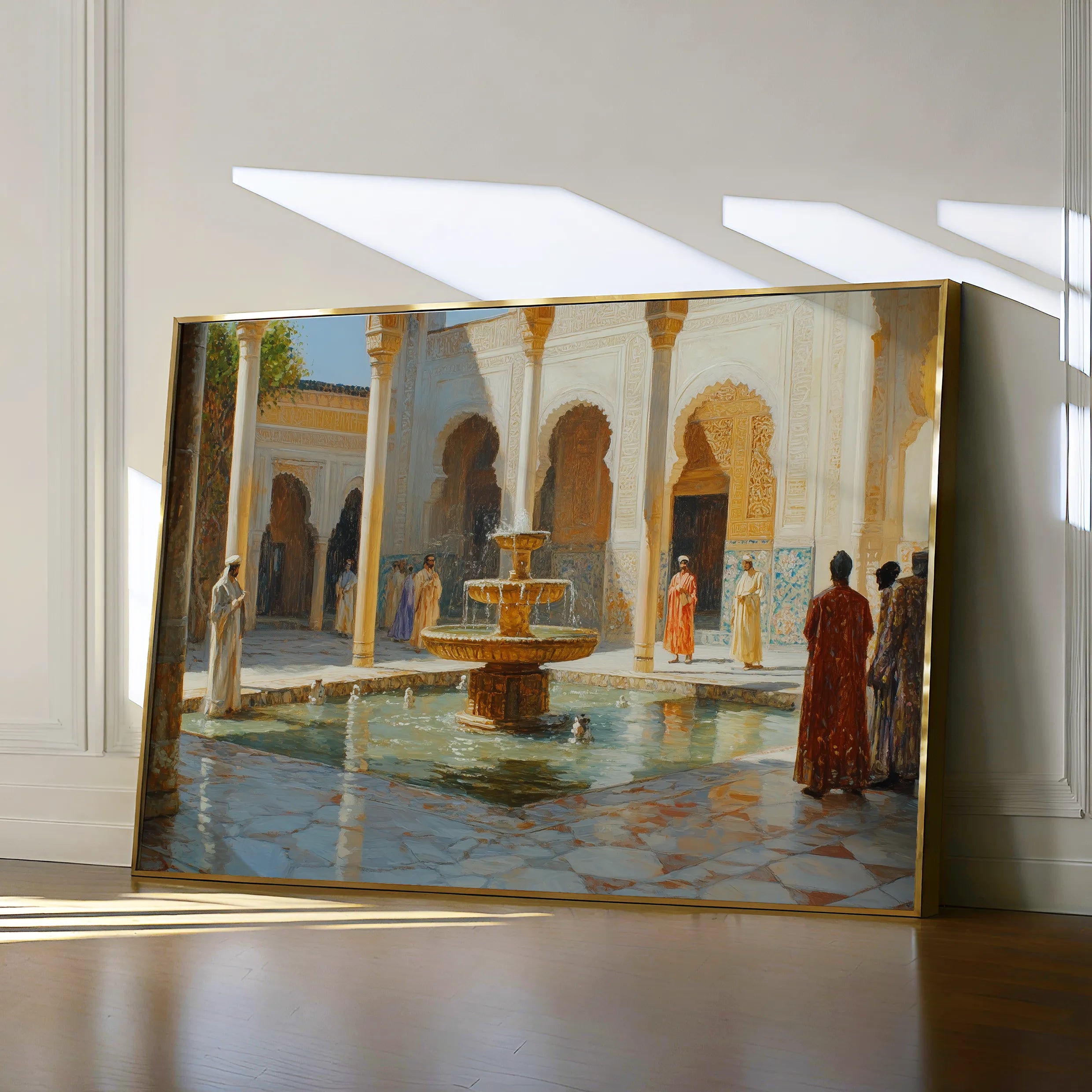 Orientalist 017 Canvas Art 60 x 40 cm / Black