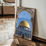 Palestine 017 Canvas Art 60 x 40 cm / Black