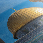 Palestine 017 Canvas Art 60 x 40 cm / Black