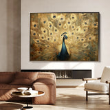 Animals 018 Canvas Art 60 x 40 cm / Black