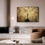 Animals 018 Canvas Art 60 x 40 cm / Black