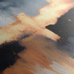 Abstract 019 Canvas Art 60 x 40 cm / Black