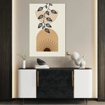 Boho 019 Canvas Art 60 x 40 cm / Black