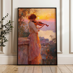 Classic 019 Canvas Art 60 x 40 cm / Black