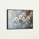 Floral 019 Canvas Art 60 x 40 cm / Black