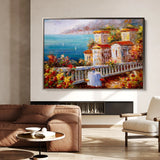 Landscape 019 Canvas Art 60 x 40 cm / Black