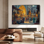 Orientalist 019 Canvas Art 60 x 40 cm / Black