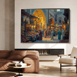 Orientalist 019 Canvas Art 60 x 40 cm / Black