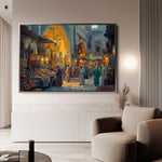 Orientalist 019 Canvas Art 60 x 40 cm / Black