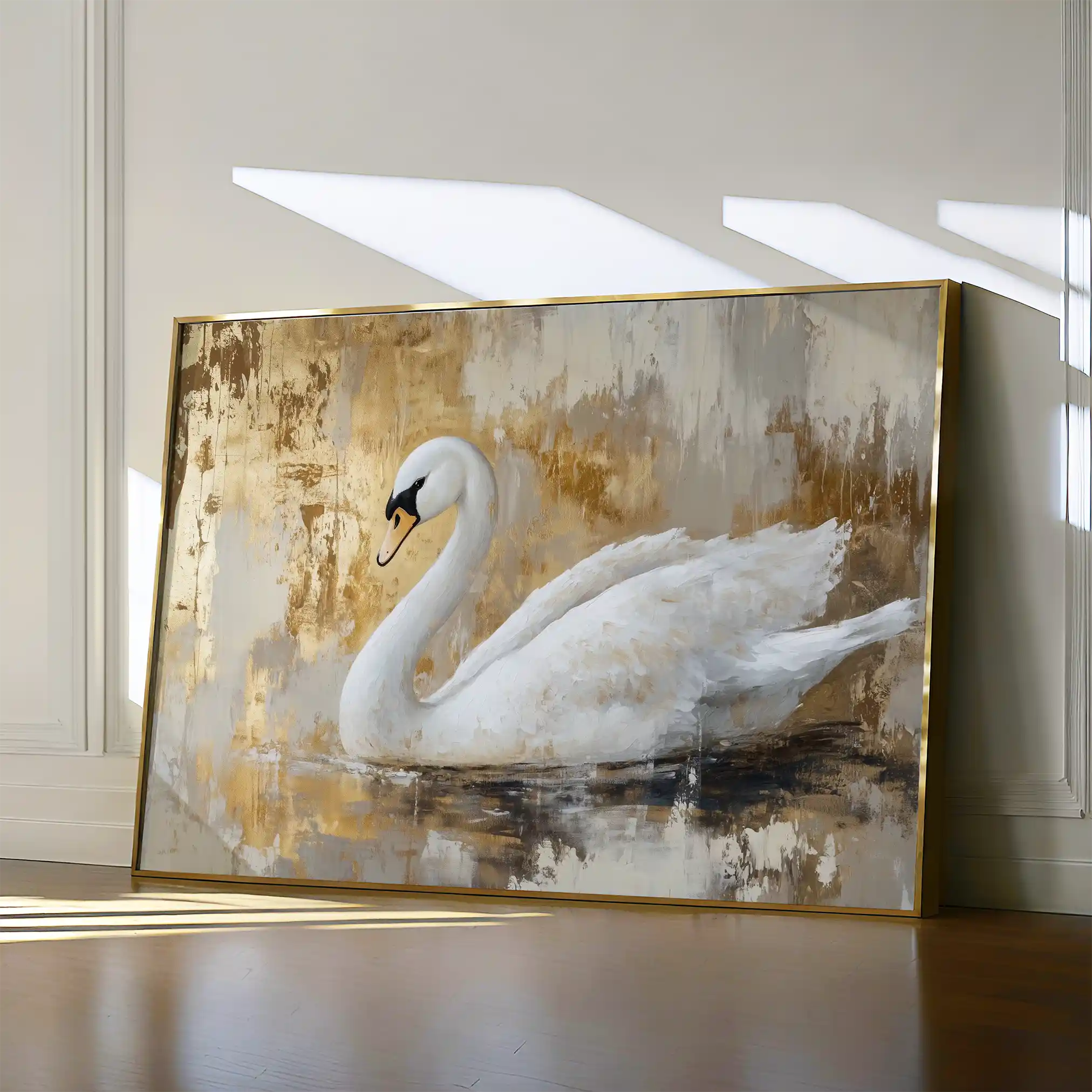 Animals 020 Canvas Art 60 x 40 cm / Black