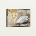 Animals 020 Canvas Art 60 x 40 cm / Black