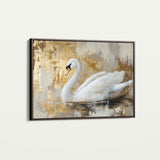 Animals 020 Canvas Art 60 x 40 cm / Black