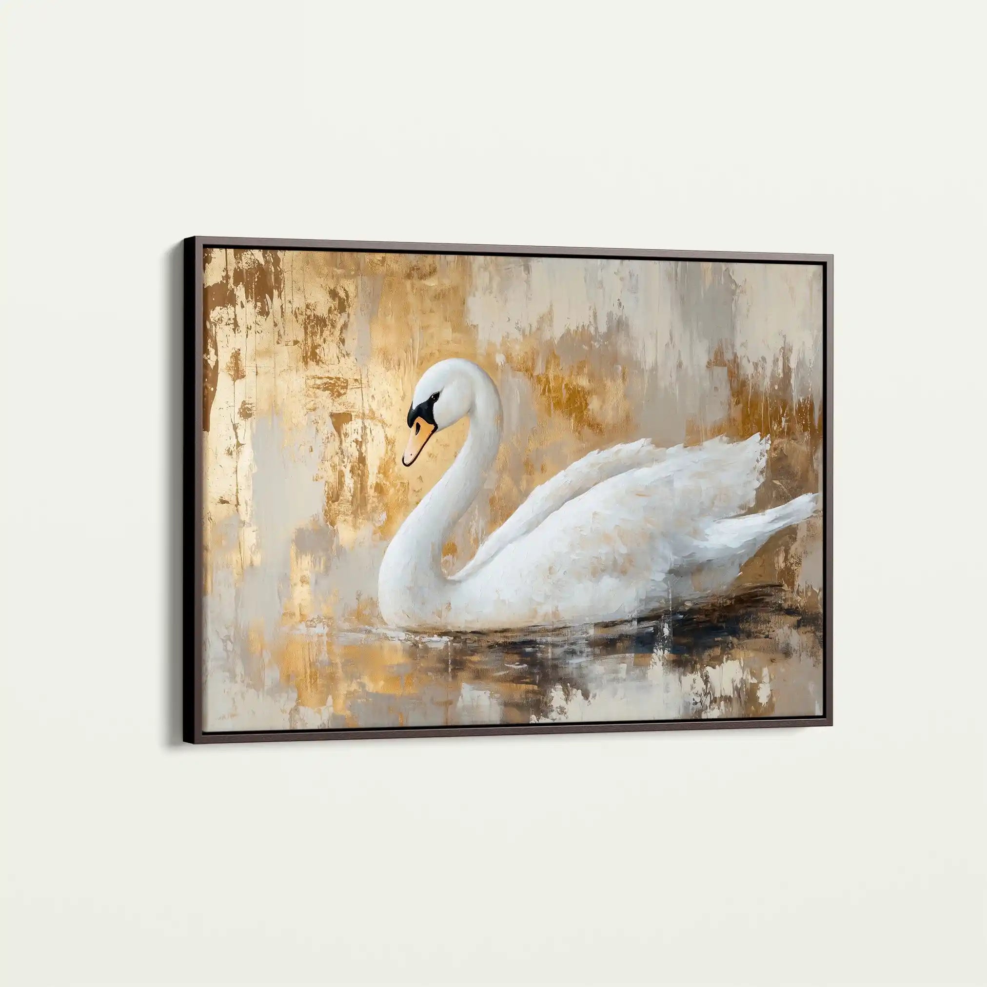 Animals 020 Canvas Art 60 x 40 cm / Black