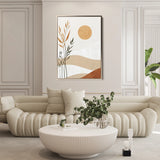Boho 020 Canvas Art 60 x 40 cm / Black