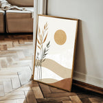 Boho 020 Canvas Art 60 x 40 cm / Black