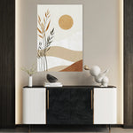 Boho 020 Canvas Art 60 x 40 cm / Black