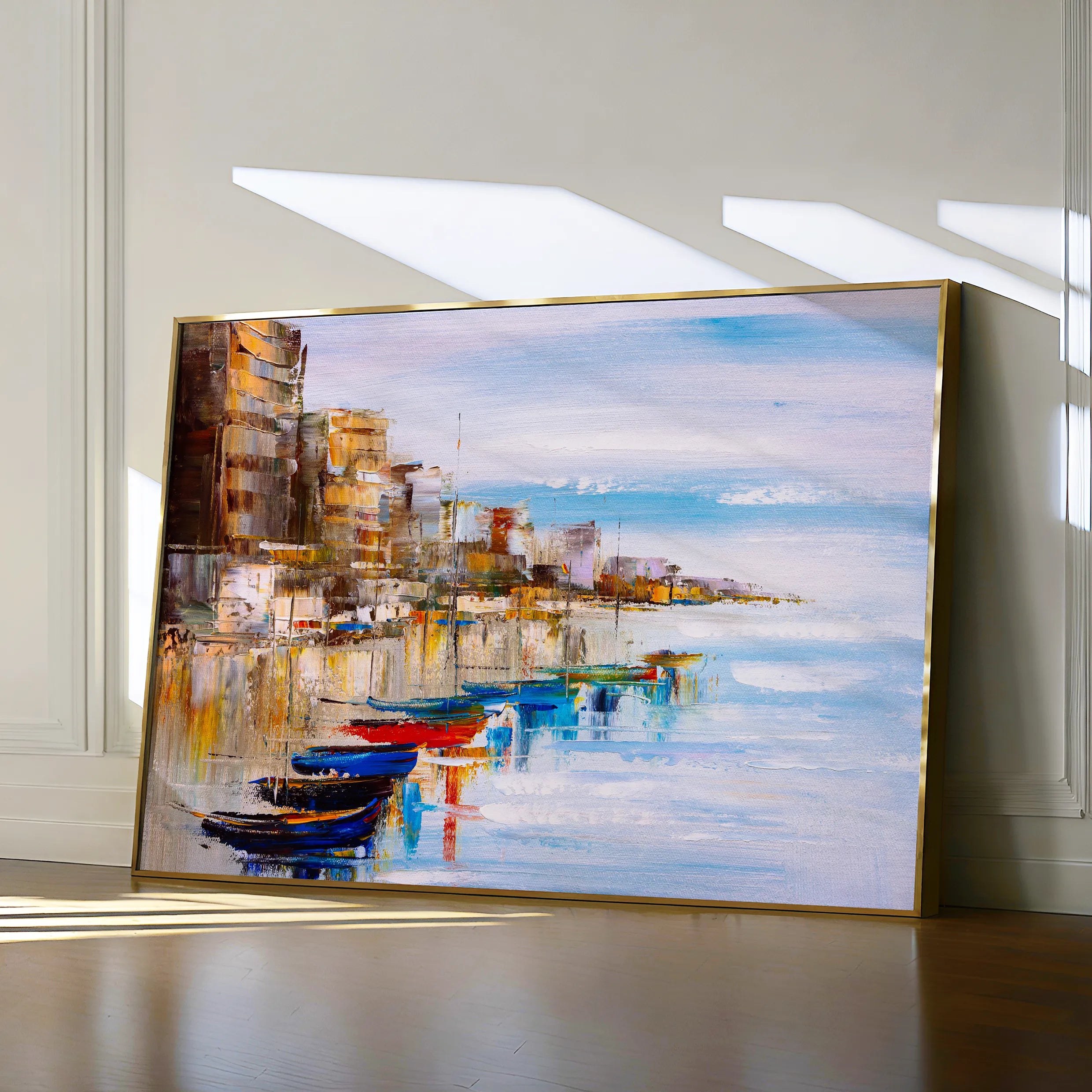Landscape 020 Canvas Art 60 x 40 cm / Black