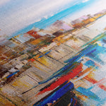 Landscape 020 Canvas Art 60 x 40 cm / Black