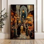 Orientalist 020 Canvas Art 60 x 40 cm / Black