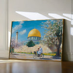 Palestine 020 Canvas Art 60 x 40 cm / Black