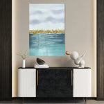 Abstract 021 Canvas Art 60 x 40 cm / Black