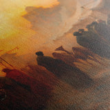 Orientalist 021 Canvas Art 60 x 40 cm / Black