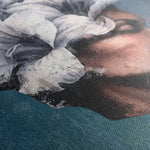 Portrait 021 Canvas Art 60 x 40 cm / Black