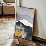 Abstract 022 Canvas Art 60 x 40 cm / Black