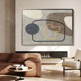 Boho 022 Canvas Art 60 x 40 cm / Black