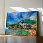 Landscape 022 Canvas Art 60 x 40 cm / Black