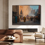 Orientalist 022 Canvas Art 60 x 40 cm / Black