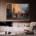 Orientalist 022 Canvas Art 60 x 40 cm / Black