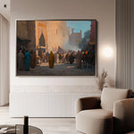 Orientalist 022 Canvas Art 60 x 40 cm / Black