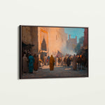Orientalist 022 Canvas Art 60 x 40 cm / Black