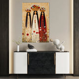Palestine 022 Canvas Art 60 x 40 cm / Black