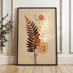 Boho 023 Canvas Art 60 x 40 cm / Black