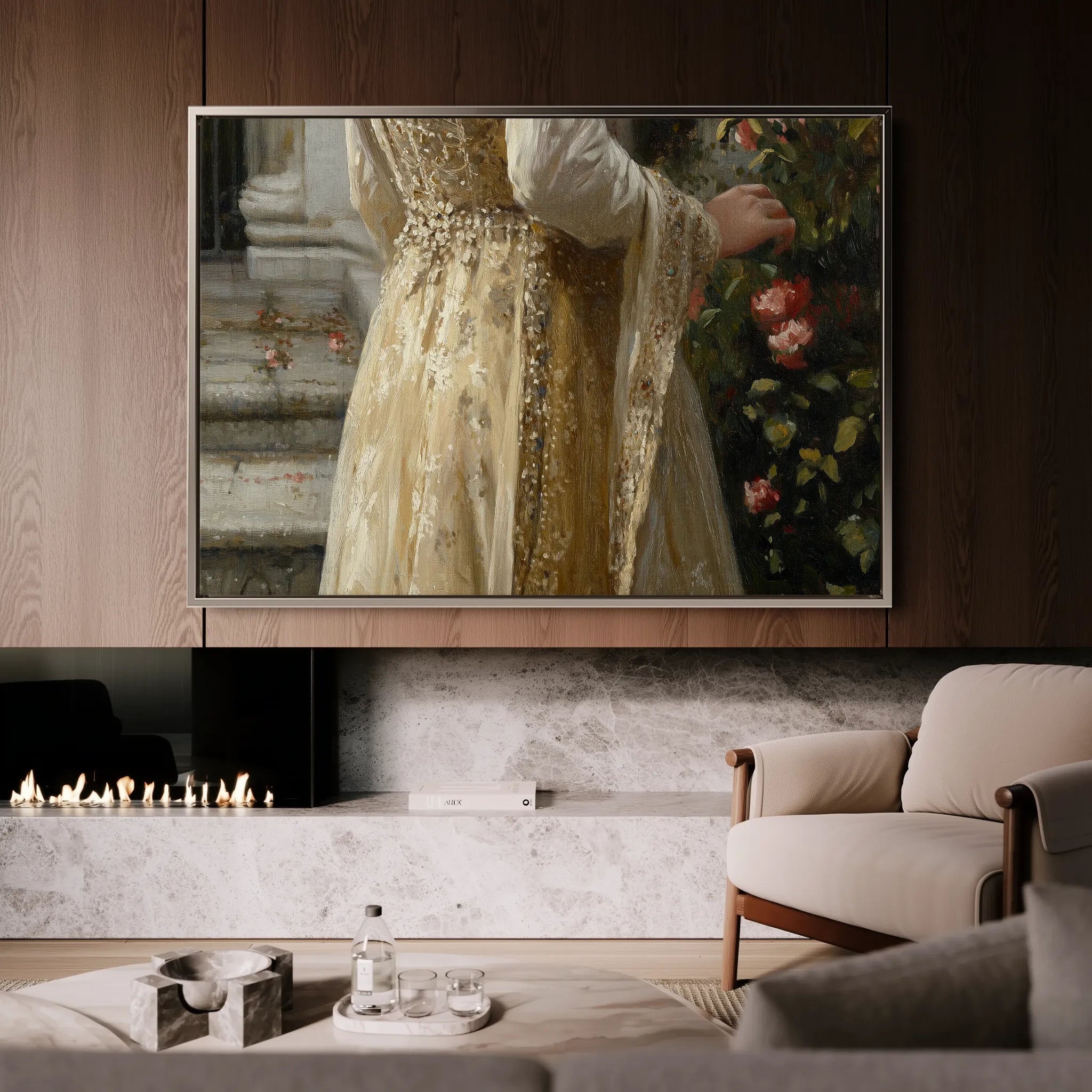 Classic 023 Canvas Art 60 x 40 cm / Black