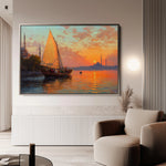 Orientalist 023 Canvas Art 60 x 40 cm / Black