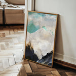 Abstract 024 Canvas Art 60 x 40 cm / Black