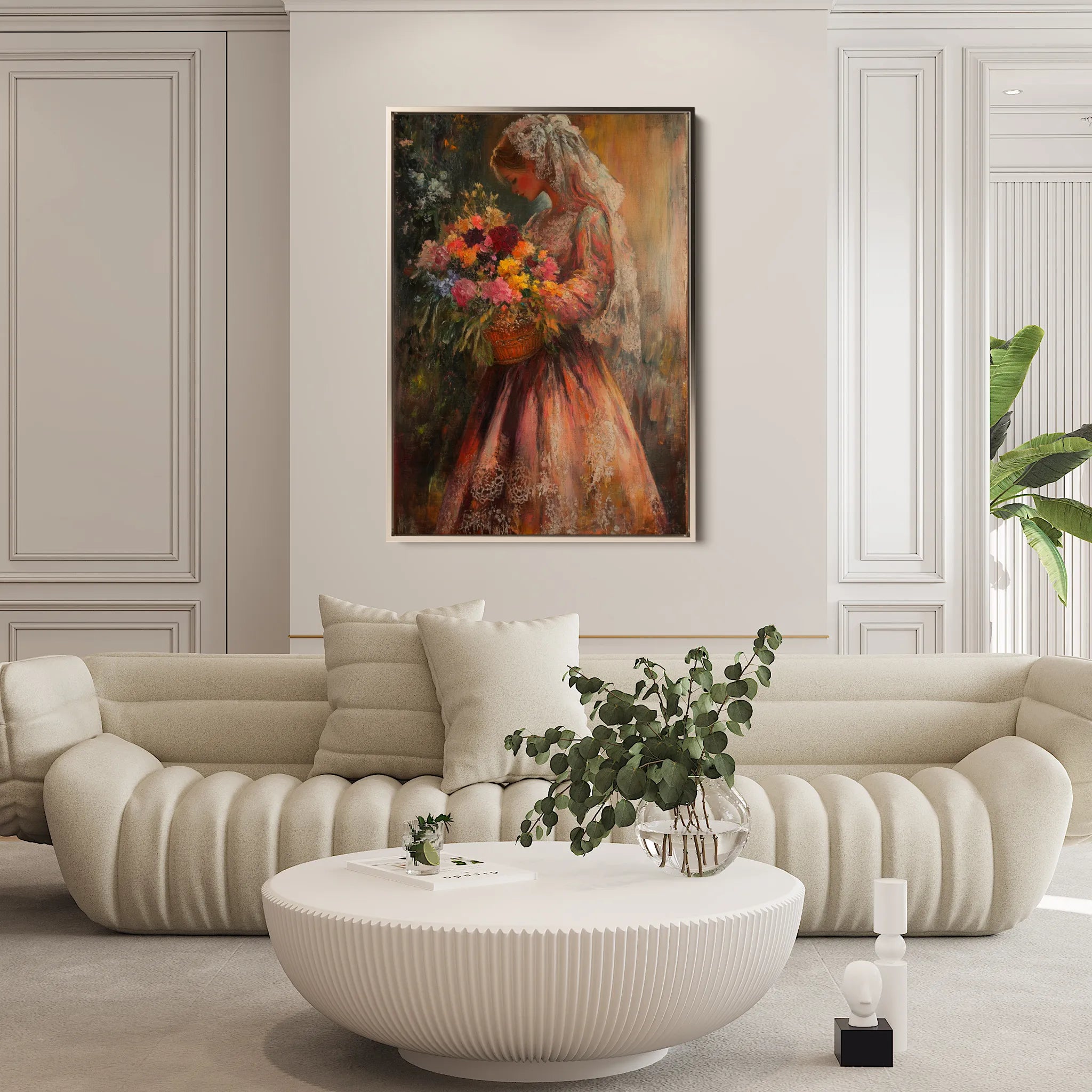 Classic 024 Canvas Art 60 x 40 cm / Black