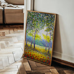 Landscape 024 Canvas Art 60 x 40 cm / Black