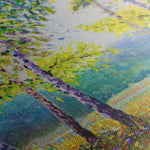 Landscape 024 Canvas Art 60 x 40 cm / Black