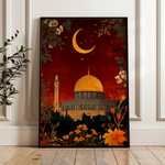 Palestine 024 Canvas Art 60 x 40 cm / Black