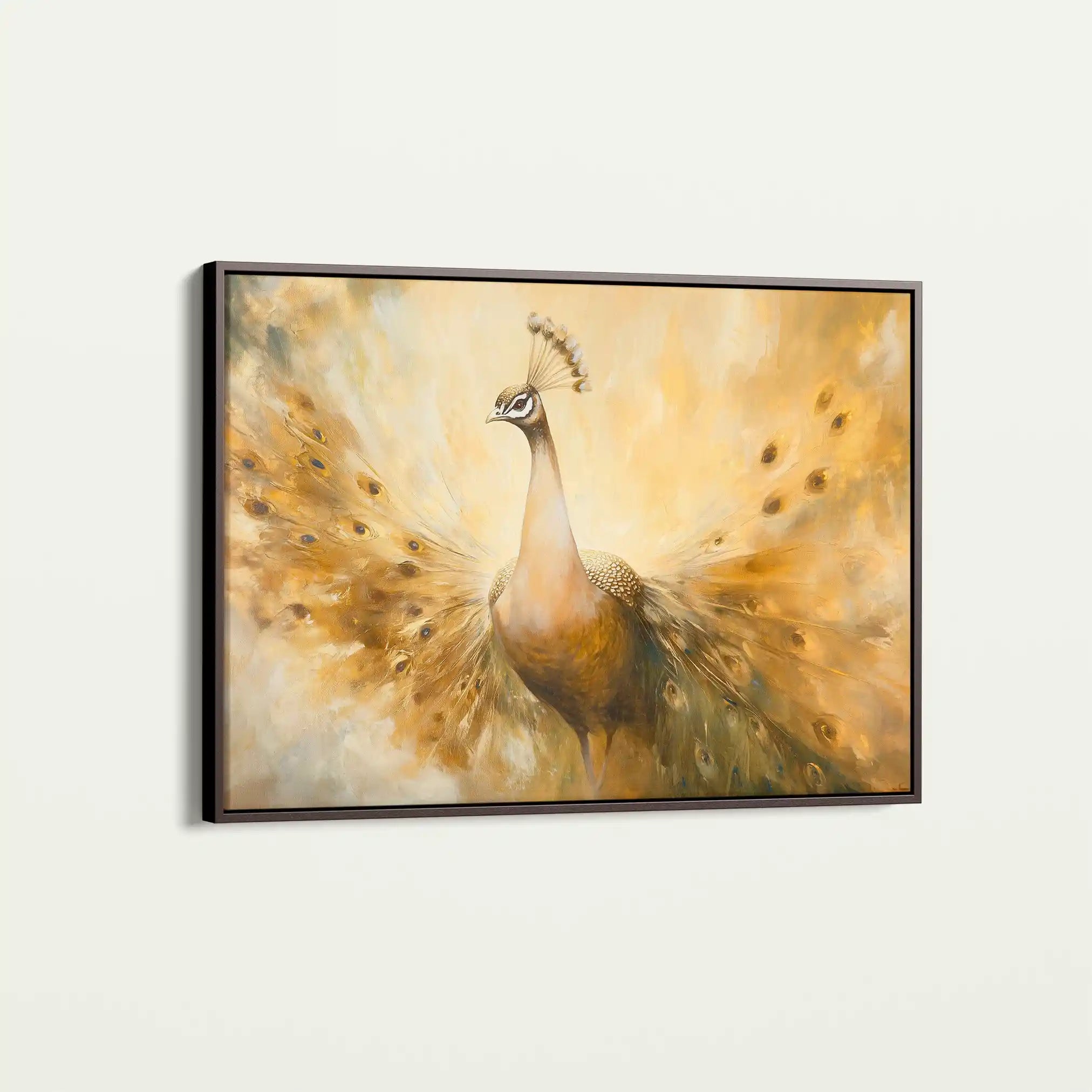 Animals 025 Canvas Art 60 x 40 cm / Black
